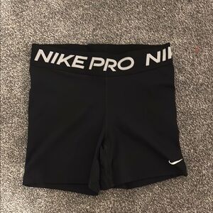 Nike Pro Women's Athletic Black Shorts